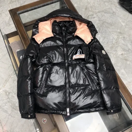 Moncler Jacket Black And Beige