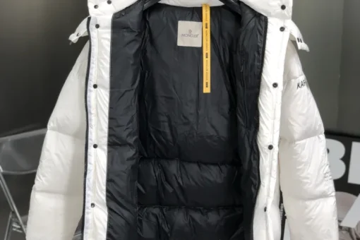 Moncler Jacket White And Black