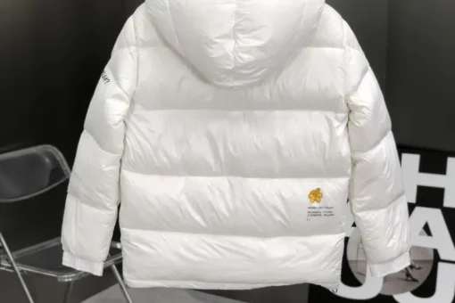 Moncler Jacket White And Black