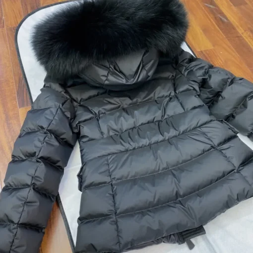 Moncler Jacket Navi Blue And Black