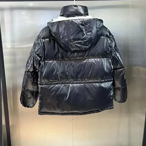 Moncler Jacket Black And White - Image 2