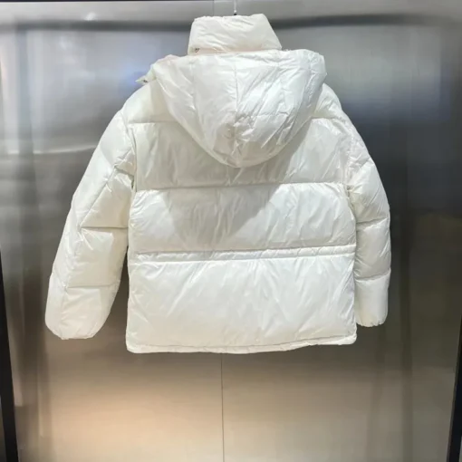 Moncler Jacket White and Light Pink