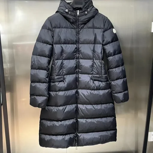 Moncler Long Jacket Black