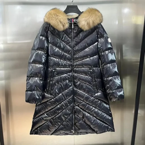 Moncler Jacket Black and Brown