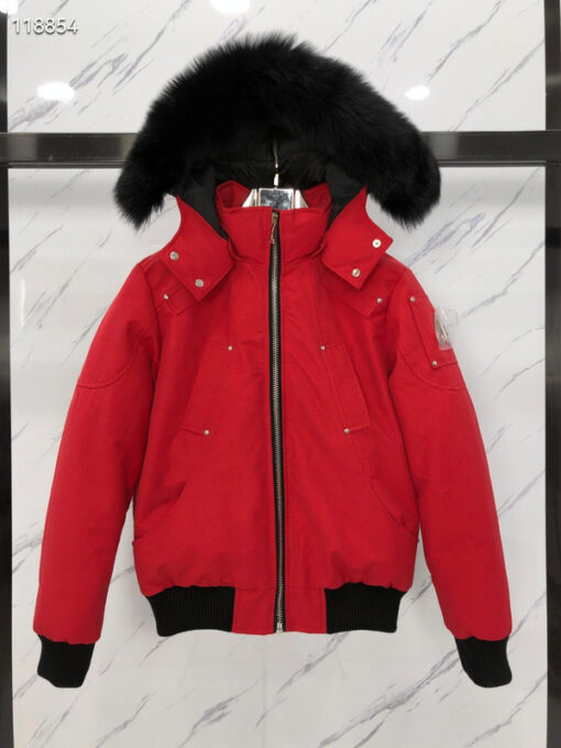 Moose Knuckles jacket Red And Black