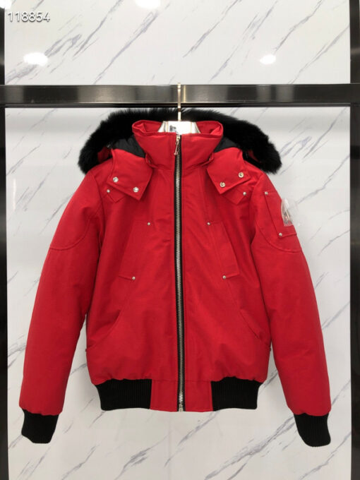 Moose Knuckles jacket Red And Black