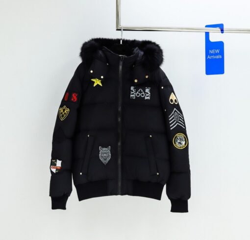 Moose Knuckles jacket Black With Sticker