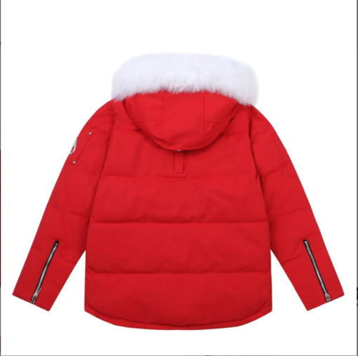 Moose Knuckles jacket Red And White