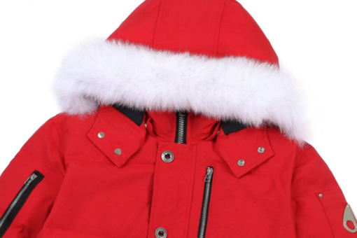 Moose Knuckles jacket Red And White