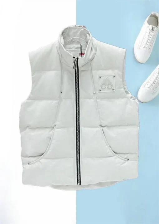 Moncler Gilet White