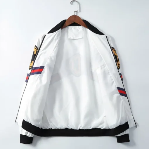 GG Jacket White And Border