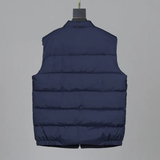 Prada Down Vest Jacket Navy Blue - Image 2