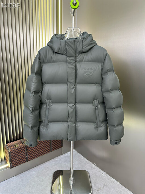 Prada Down Jacket Gray