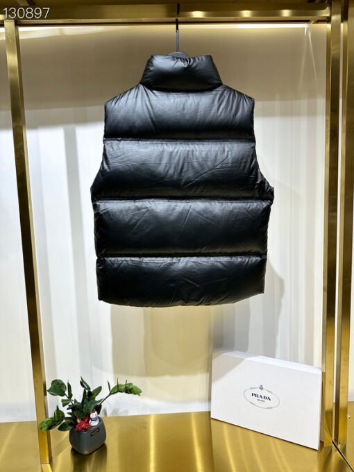 Prada Down Vest Black