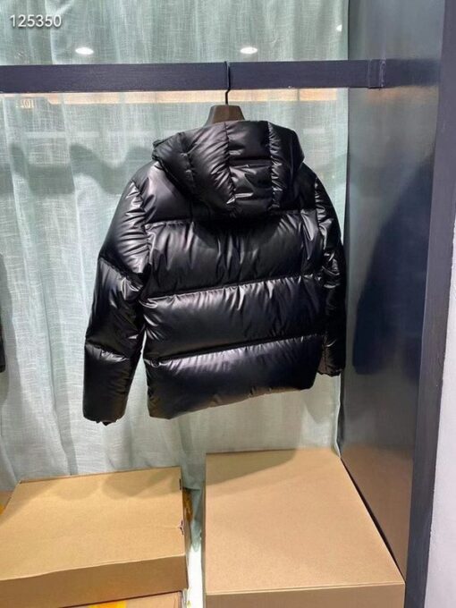 Prada Down Jacket Black Glossy