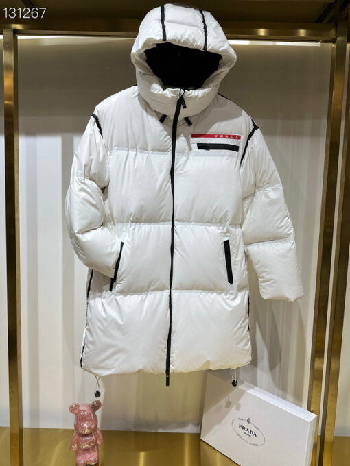 Prada Down Jacket White