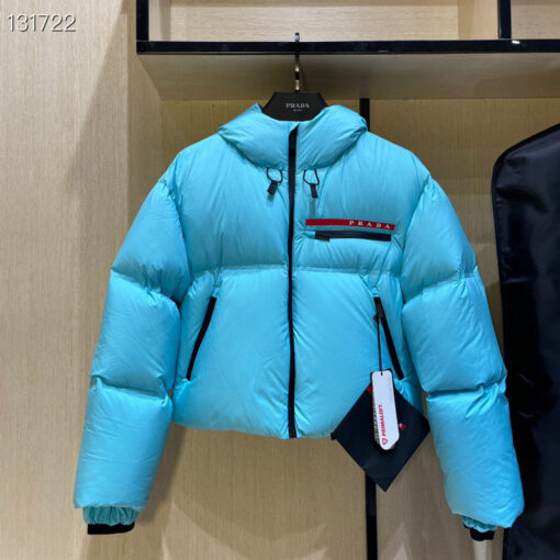 Prada Down Jacket Sky Blue