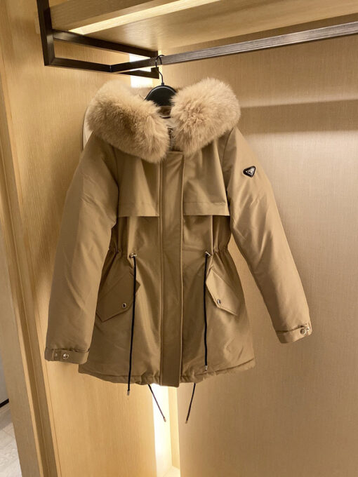 Prada Down Jacket Beige