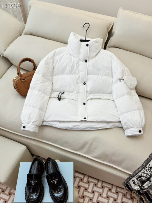 Prada Down Jacket White