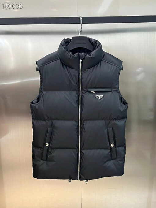 Prada Down Vest Black