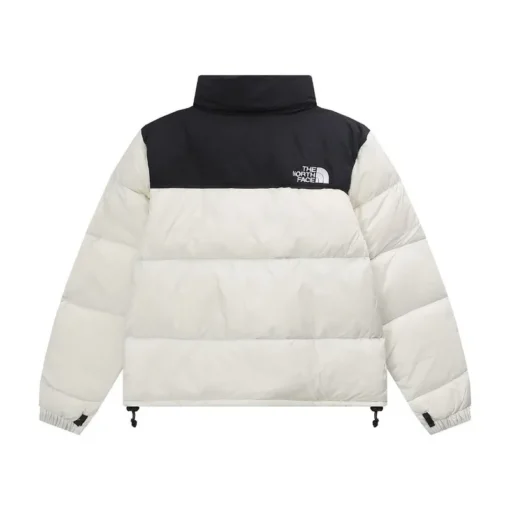 North Face Down Jacket White And Black