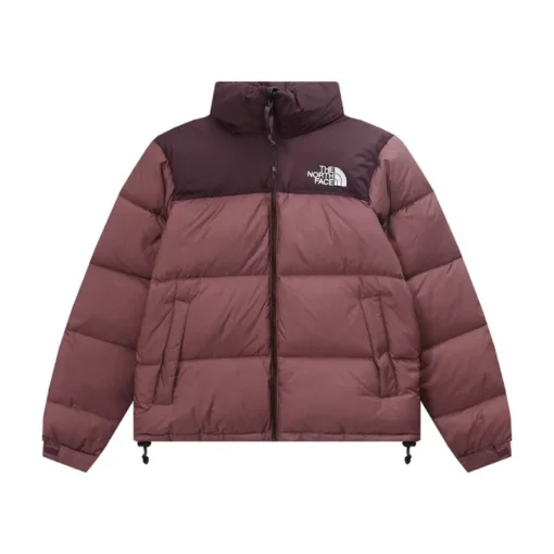 North Face Down Jacket Maroon