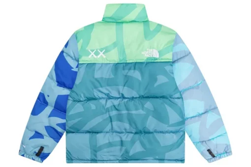 North Face Down Jacket Yellow And Green