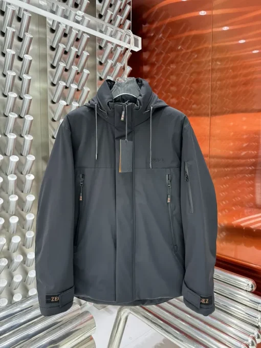 Burberry Down Jacket Gray