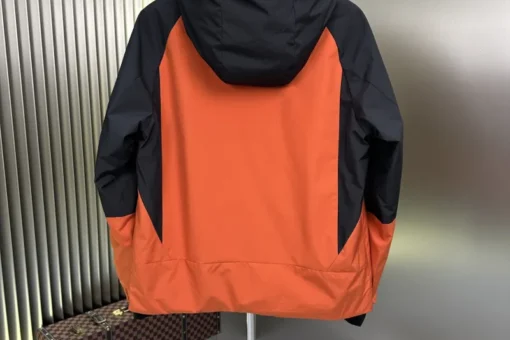 Burberry Jacket Orange Black