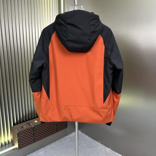 Burberry Jacket Orange Black