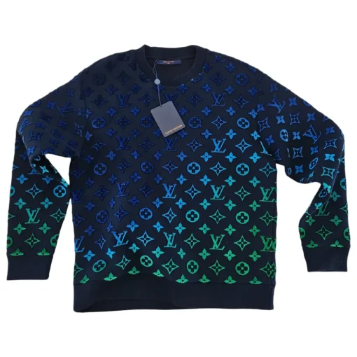 LV Sweater Blue Black