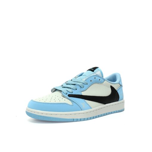 Louis Vuitton x Travis Scott x Nike Air Jordan 1 Low OG SP"UNC" - Image 2