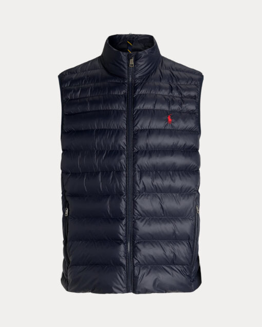 Ralph Lauren Down Gilet Navi Blue