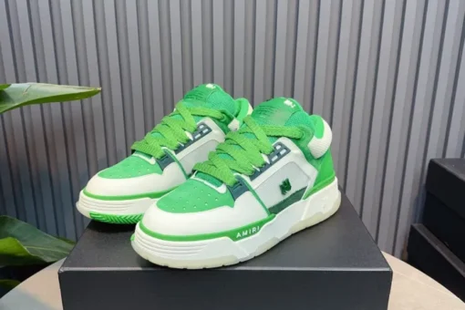 Amiri MA-1 Bread Sneaker Green White