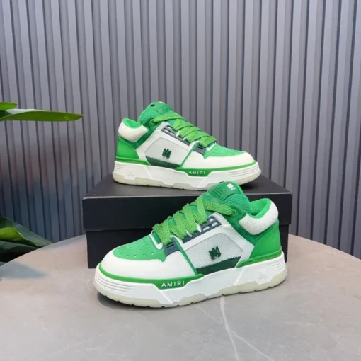 Amiri MA-1 Bread Sneaker Green White