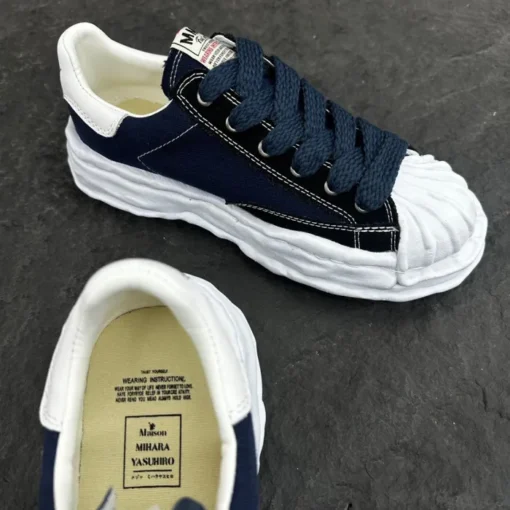 Aison Mihara Yasuhiro MMY Blakey Sneaker Navy Blue Black