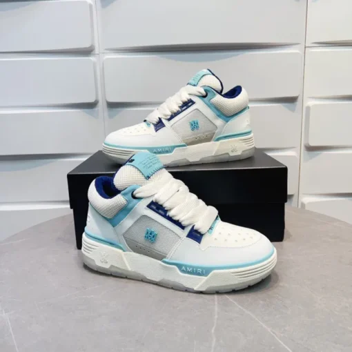 Amiri MA-1 Bread Sneaker White Baby Blue