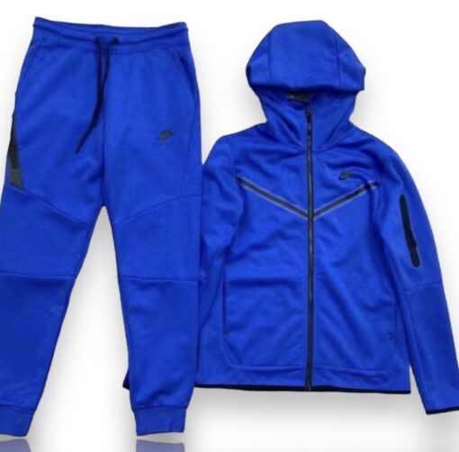 Nike Tech Fleece Set Blue