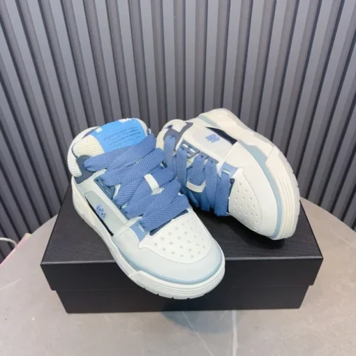 Amiri MA-1 Bread Sneaker White Blue