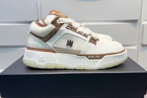 Amiri MA-1 Bread Sneaker White Brown