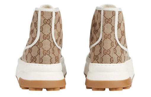 Gucci Tennis 1977 High-Top Sneakers 'Tan White'