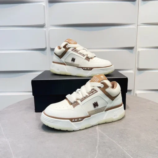 Amiri MA-1 Bread Sneaker White Brown