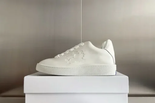 Burberry 2024 New Leather Box Sneaker White