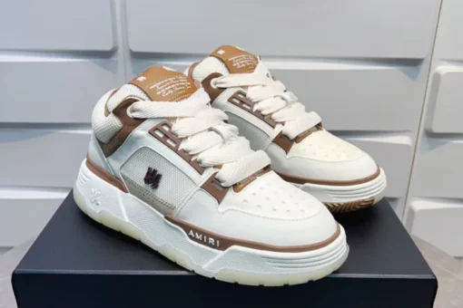 Amiri MA-1 Bread Sneaker White Brown