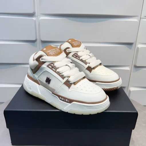 Amiri MA-1 Bread Sneaker White Brown