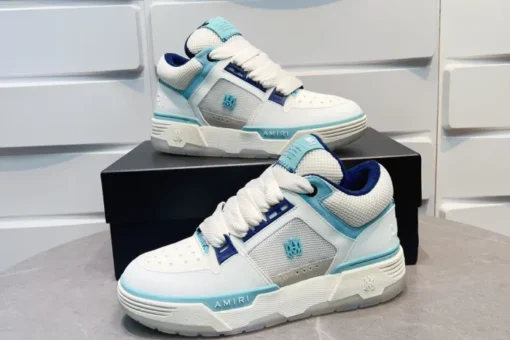 Amiri MA-1 Bread Sneaker White Baby Blue