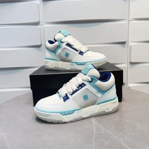 Amiri MA-1 Bread Sneaker White Baby Blue