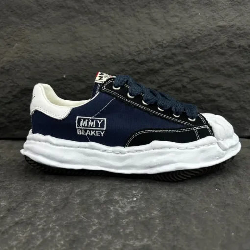 Aison Mihara Yasuhiro MMY Blakey Sneaker Navy Blue Black