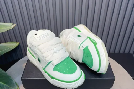 Amiri MA-1 Bread Sneaker White Green