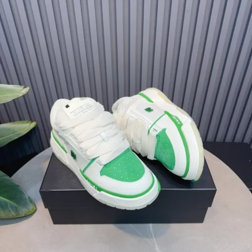 Amiri MA-1 Bread Sneaker White Green